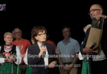 MARSZAŁEK SEJMU W TARNOBRZEGU – SPOTKANIE Z ELŻBIETĄ WITEK