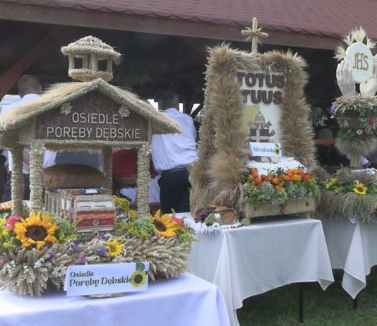 ROLNICY Z GMINY NOWA DĘBA ŚWIĘTOWALI – UROCZYSTE DOŻYNKI W PORĘBACH DĘBSKICH
