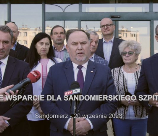 NOWOCZESNY SPRZĘT TRAFI DO LECZNICY – DUŻE WSPARCIE DLA SANDOMIERSKIEGO SZPITALA