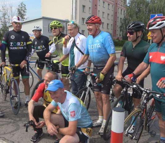 ROWEREM PO ZDROWIE – LEGENDY KOLARSTWA ODWIEDZIŁY TARNOBRZEG I GORZYCE