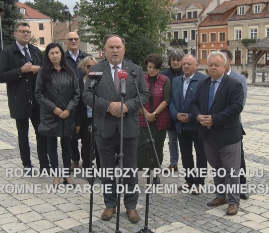 ROZDANIE PIENIĘDZY Z POLSKIEGO ŁADU – OGROMNE WSPARCIE DLA ZIEMI SANDOMIERSKIEJ