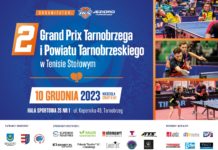 2. GRAND PRIX TARNOBRZEGA i POWIATU TARNOBRZESKIEGO W TENISIE STOŁOWYM (TARNOBRZEG, 10 GRUDNIA 2023 R.)