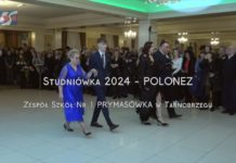 STUDNIÓWKA 2024 – POLONEZY, CZĘŚĆ OFICJALNA – ZS NR1 PRYMASÓWKA W TARNOBRZEGU