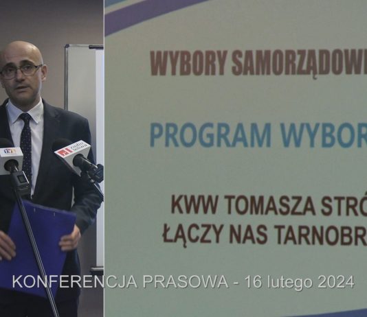ŁĄCZY NAS TARNOBRZEG – PROGRAM WYBORCZY TOMASZA STRÓŻA