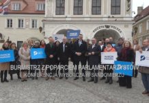 BURMISTRZ Z POPARCIEM PARLAMENTARZYSTÓW – KONFERENCJA WYBORCZA W SANDOMIERZU