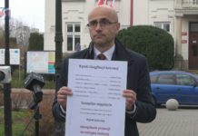 ŚWIADECTWO DLA PREZYDENTA TARNOBRZEGA – KONFERENCJA PRASOWA TOMASZA STRÓŻA