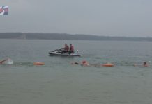 MORSY SPOTKAŁY SIĘ PO RAZ DRUGI – ZMAGANIA PŁYWACKIE NA JEZIORZE TARNOBRZESKIM