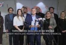 TARNOBRZEG ZASŁUGUJE NA WIĘCEJ – NORBERT MASTALERZ ROZPOCZYNA KAMPANIĘ WYBORCZĄ