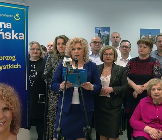 KANDYDATKA TWORZY PROGRAM PRZY UDZIALE MIESZKAŃCÓW – KONFERENCJA PRASOWA GRAŻYNY POTAŃSKIEJ
