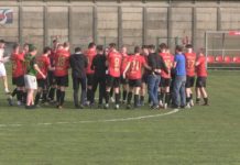 EMOCJONUJĄCY MECZ W GRĘBOWIE – SŁOWIANIN POKONAŁ JUNIORA ZAKRZÓW