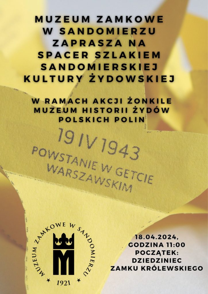 Akcja ¬onkile 2024 w MZS plakat