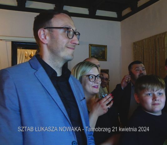 MIESZKAŃCY TARNOBRZEGA ZDECYDOWALI – ŁUKASZ NOWAK NOWYM PREZYDENTEM