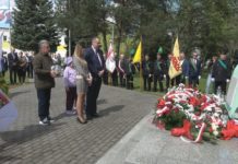 PAMIĘTALI O OFIARACH WYPADKÓW – SYMBOLICZNA UROCZYSTOŚĆ W MACHOWIE