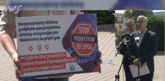 STOP PODWYŻKOM OD LIPCA – W TARNOBRZEGU RUSZYŁA ZBIÓRKA PODPISÓW
