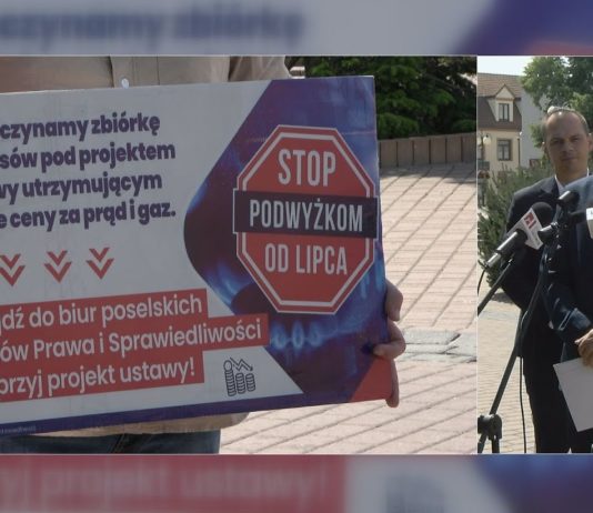 STOP PODWYŻKOM OD LIPCA – W TARNOBRZEGU RUSZYŁA ZBIÓRKA PODPISÓW