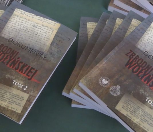 DOKUMENTY ZBRODNI WOŁYŃSKIEJ – W ZAMKU TARNOWSKICH ZAPREZENTOWANO DRUGI TOM OPRACOWANIA
