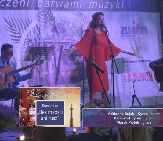 WIECZÓR FRANCUSKI W SANDOMIERZU – „BEZ MIŁOŚCI ANI RUSZ”