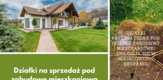 SZUKASZ DZIAŁKI POD BUDOWĘ DOMU ? WEŹ UDZIAŁ W PRZETARGACH !