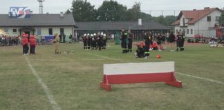 RYWALIZACJA OCHOTNICZYCH STRAŻY POŻARNYCH – REKORDOWE ZAWODY W BARANOWIE SANDOMIERSKIM