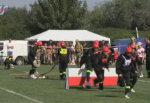 SPRAWDZIAN DLA OCHOTNICZYCH STRAŻY POŻARNYCH – GMINNE ZAWODY W MIEJSCOWOŚCI WRZAWY
