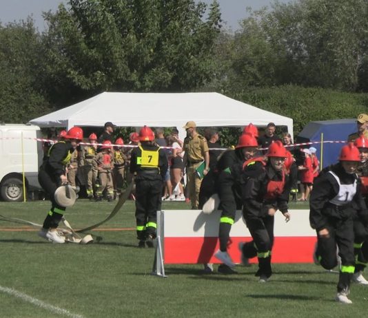 SPRAWDZIAN DLA OCHOTNICZYCH STRAŻY POŻARNYCH – GMINNE ZAWODY W MIEJSCOWOŚCI WRZAWY