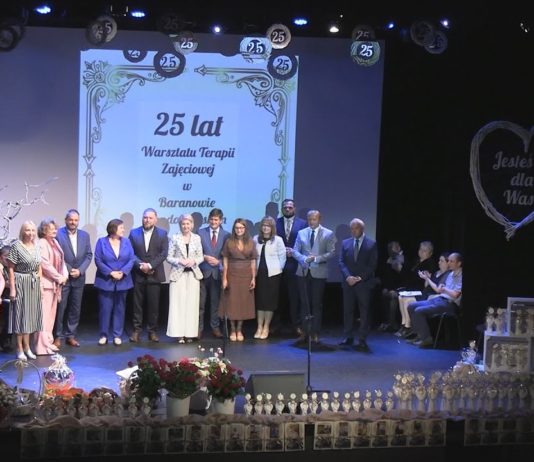 JUBILEUSZ WARSZTATU TERAPII ZAJĘCIOWEJ – UROCZYSTOŚĆ W BARANOWIE SANDOMIERSKIM