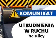 KOMUNIKAT RDM – UTRUDNIENIA W RUCHU !