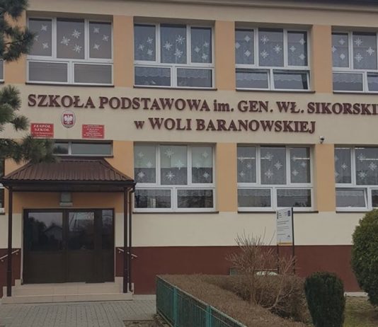 W PLANACH OŚWIATOWE INWESTYCJE – W BARANOWIE SANDOMIERSKIM CHCĄ POZYSKAĆ DOFINANSOWANIE