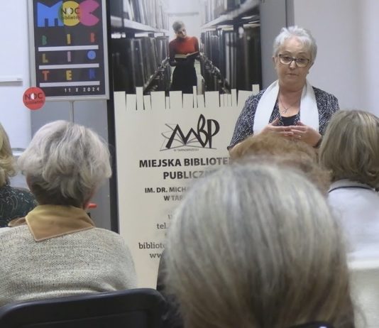 NOC BIBLIOTEK W TARNOBRZEGU – MARIA JUDEJKO SPOTKAŁA SIĘ Z CZYTELNIKAMI