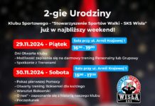 DRUGIE URODZINY SANDOMIERSKIEGO KLUBU – PROGRAM OBCHODÓW I ZBIÓRKA CHARYTATYWNA