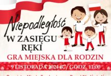 „Niepodległość w zasięgu ręki” – gra miejska dla rodzin 9 listopada 2024 r.