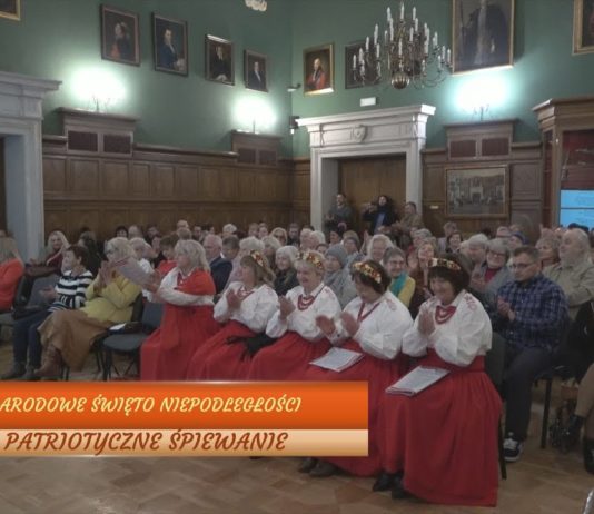 PATRIOTYCZNE ŚPIEWANIE W ZAMKU TARNOWSKICH – NARODOWE ŚWIĘTO NIEPODLEGŁOŚCI