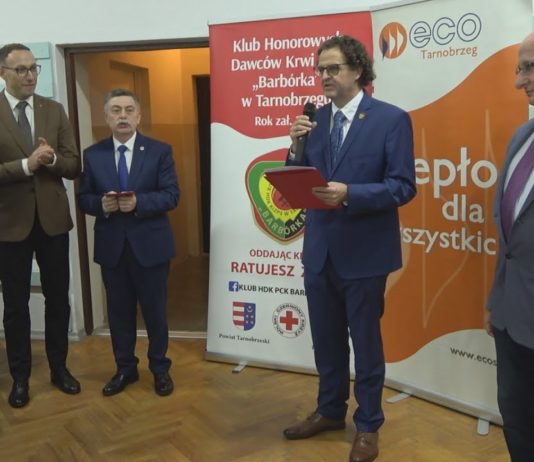 KRWIODAWCY OBCHODZILI SWOJE ŚWIĘTO – W TARNOBRZEGU WRĘCZONO NAGRODY I ODZNACZENIA