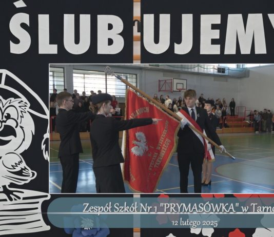 „Ślubujemy…Strzec honoru szkoły, a także z dumą i powagą nosić mundur”
