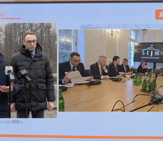 DWORZEC PKP I DROGA EKSPRESOWA S-74 – KONFERENCJA PRASOWA POSŁA RAFAŁA WEBERA