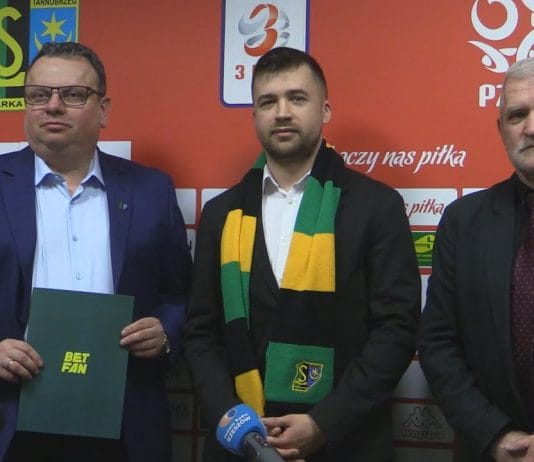 WSPARCIE DLA PIŁKARZY SIARKI TARNOBRZEG – BETFAN SPONSOREM STRATEGICZNYM KLUBU