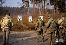 Wspólne szkolenie żołnierzy 3 PBOT z Siłami Zbrojnymi USA.