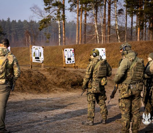 Wspólne szkolenie żołnierzy 3 PBOT z Siłami Zbrojnymi USA.