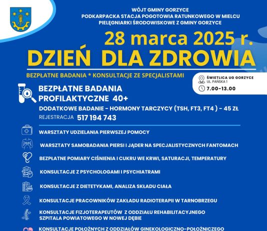 DZIEŃ DLA ZDROWIA W GORZYCACH
