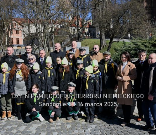 DZIEŃ PAMIĘCI OFIAR TERRORU NIEMIECKIEGO – SANDOMIERZ, 16 MARCA 2025