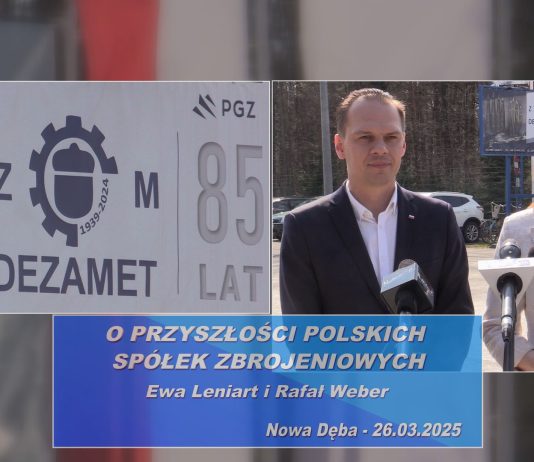 O PRZYSZŁOŚCI PRZEMYSŁU ZBROJENIOWEGO – KONFERENCJA PRASOWA POSŁÓW PIS