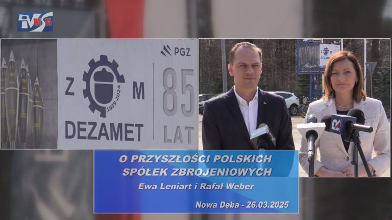 O PRZYSZŁOŚCI PRZEMYSŁU ZBROJENIOWEGO – KONFERENCJA PRASOWA POSŁÓW PIS