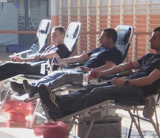 MARCOWA KROPLA ŻYCIA – W SKOPANIU PODZIELILI SIĘ BEZCENNYM DAREM