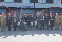 NAGRODZILI MŁODYCH STRAŻAKÓW – W SANDOMIERZU POGRATULOWALI WICEMISTRZOM POLSKI