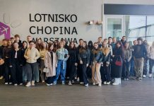 Uczniowie z „Rolnika” na wycieczce szkoleniowej w Firmie SIMAIR VIRTUAL Centrum Szkolenia Pilotów Liniowych oraz Załogi Pokładowej