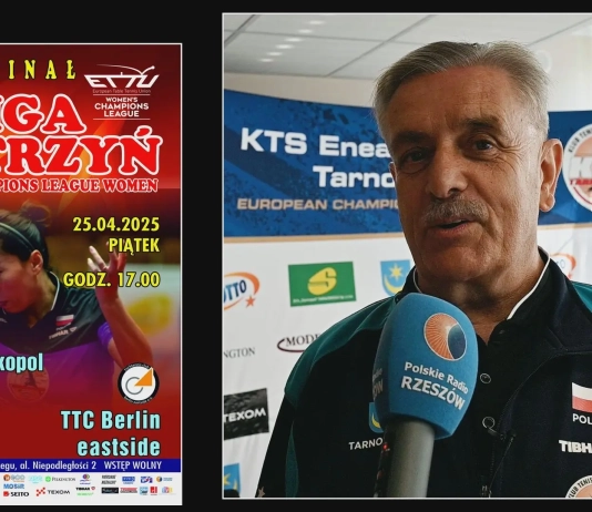 TENISISTKI STOŁOWE KTS ENEA SIARKOPOL ZAGRAJĄ O FINAŁ LIGI MISTRZYŃ – 25 kwietnia 2025 KTS Enea Siarkopol Tarnobrzeg (3)