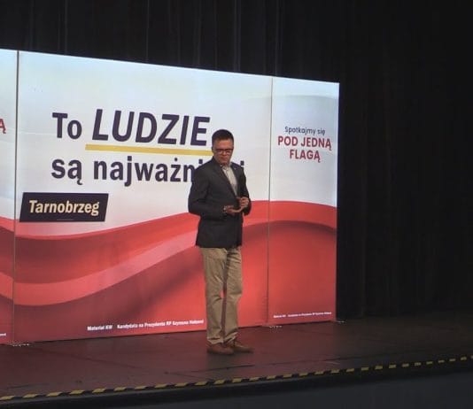 SPOTKANIE Z KANDYDATEM NA PREZYDENTA RP – SZYMON HOŁOWNIA W TARNOBRZEGU