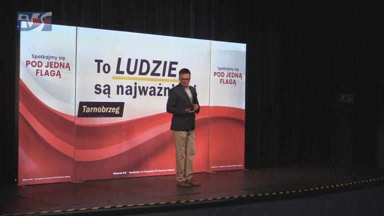 SPOTKANIE Z KANDYDATEM NA PREZYDENTA RP – SZYMON HOŁOWNIA W TARNOBRZEGU