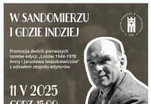 „W Sandomierzu i gdzie indziej” – Sandomierskie ślady Jarosława Iwaszkiewicza – 11.05.2025 W Sandomierzu i gdzie indziej