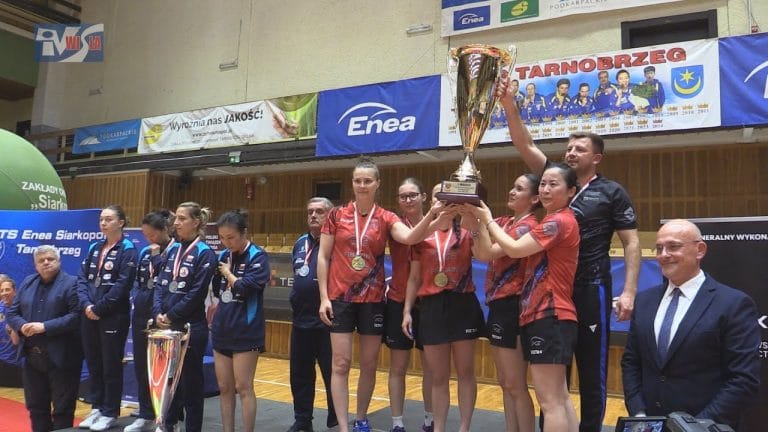 KTS ENEA SIARKOPOL TARNOBRZEG POKONANY – TENISISTKI STOŁOWE Z RZESZOWA MISTRZYNIAMI POLSKI
